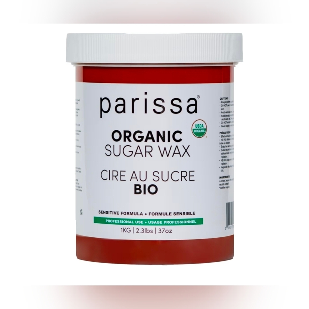 Parissa Organic Body Sugar Wax | 2.3lbs Natural, Vegan, Cruelty-Free